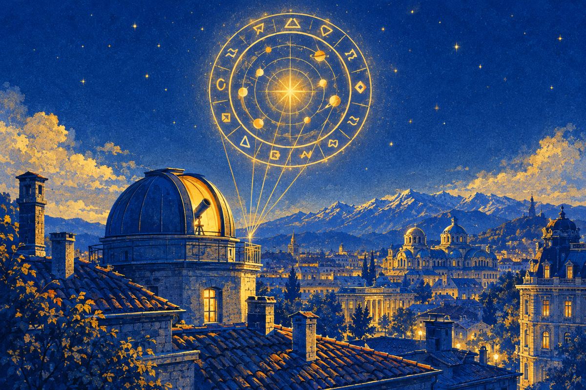 Editorial cover for Celestio Sends Anthropic the Chart, Not Your Birthday