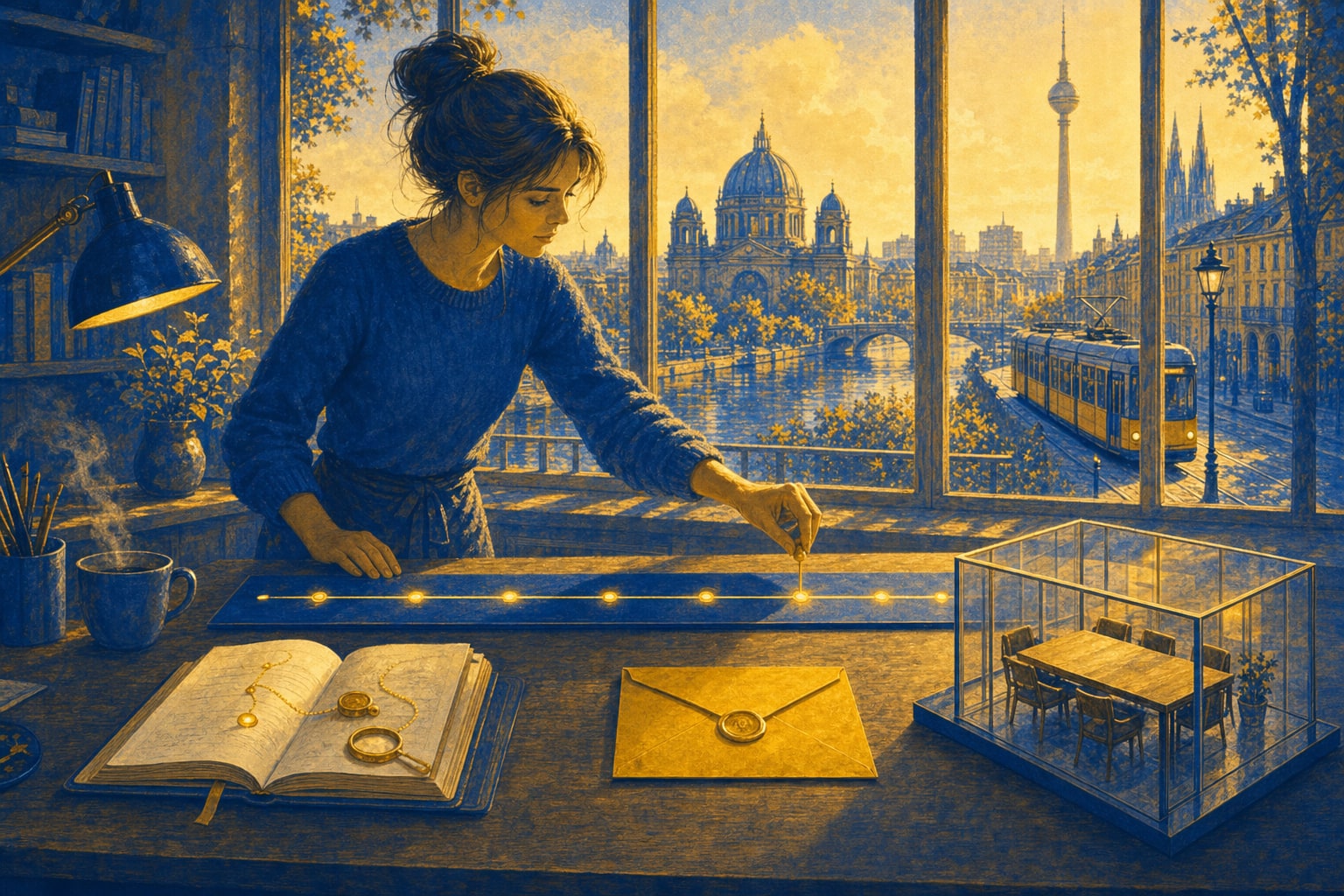 Editorial cover for The European Day Beside a Clear Desk