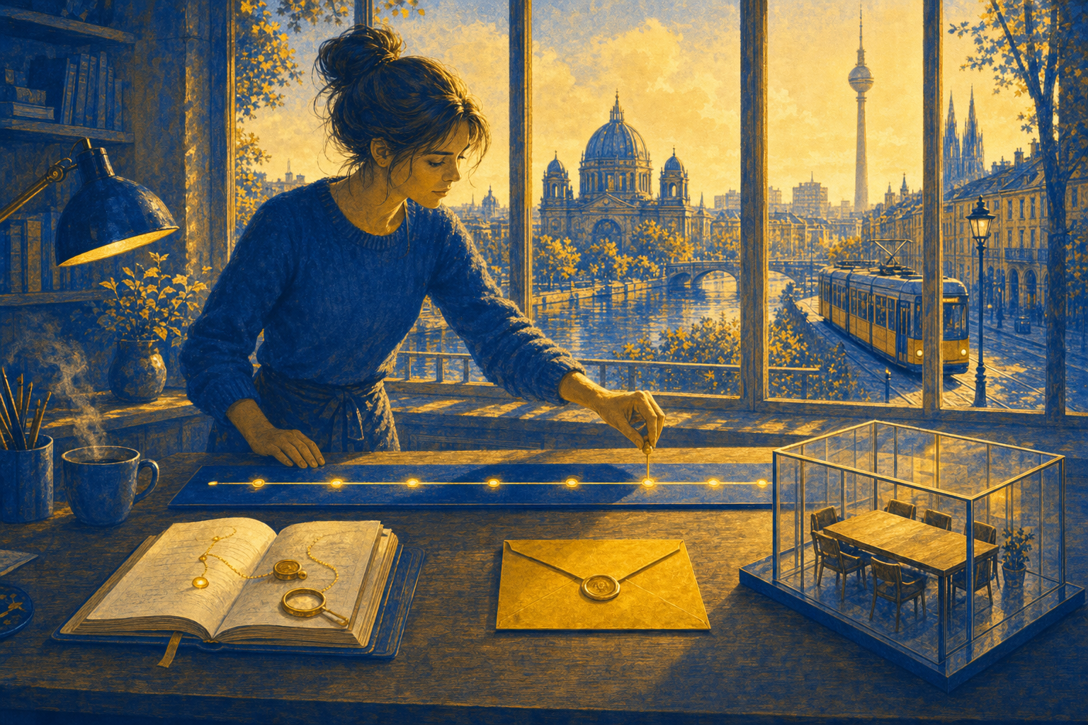 Editorial cover for The European Day Beside a Clear Desk