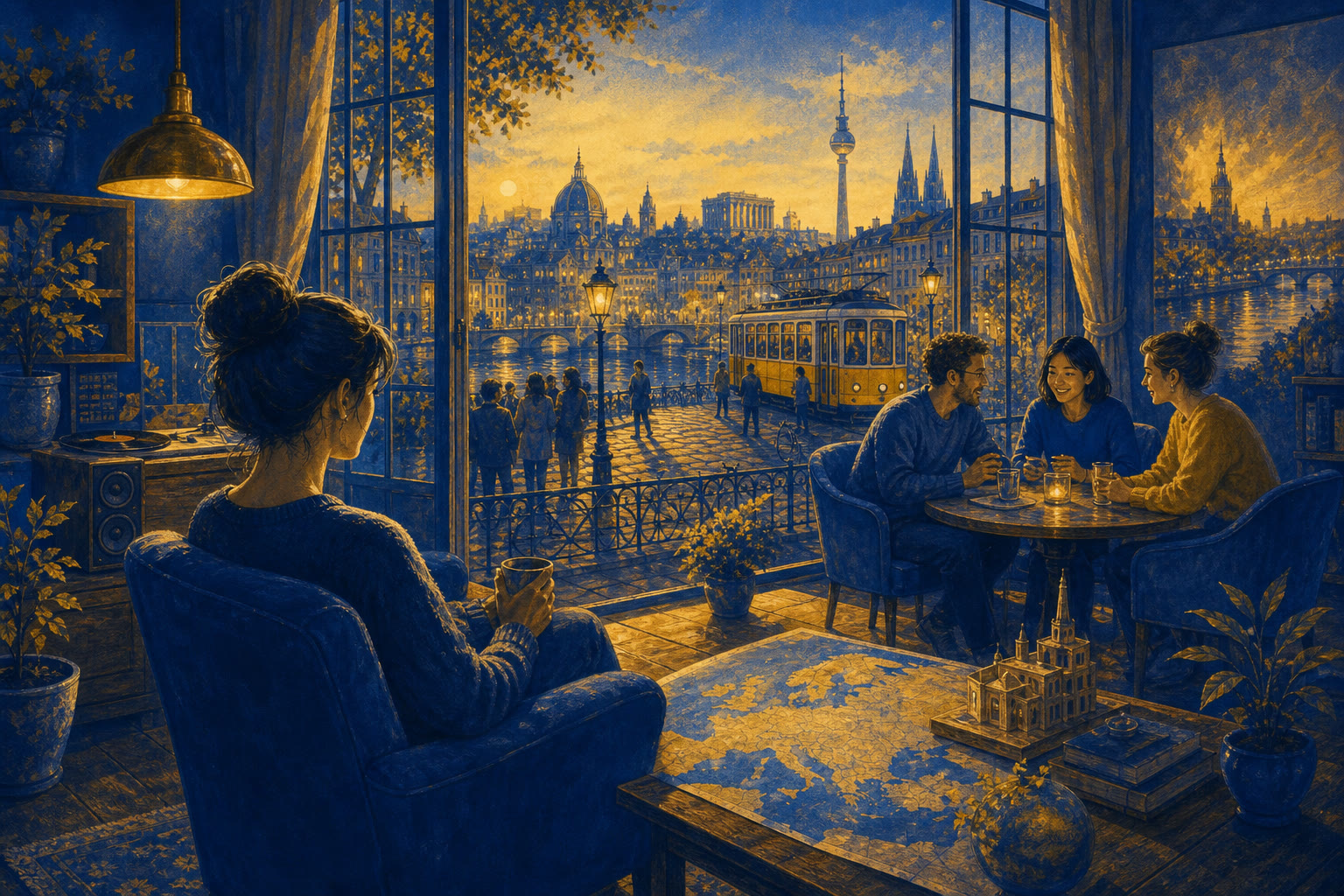 Editorial cover for The European Entertainment Shelf That Settles