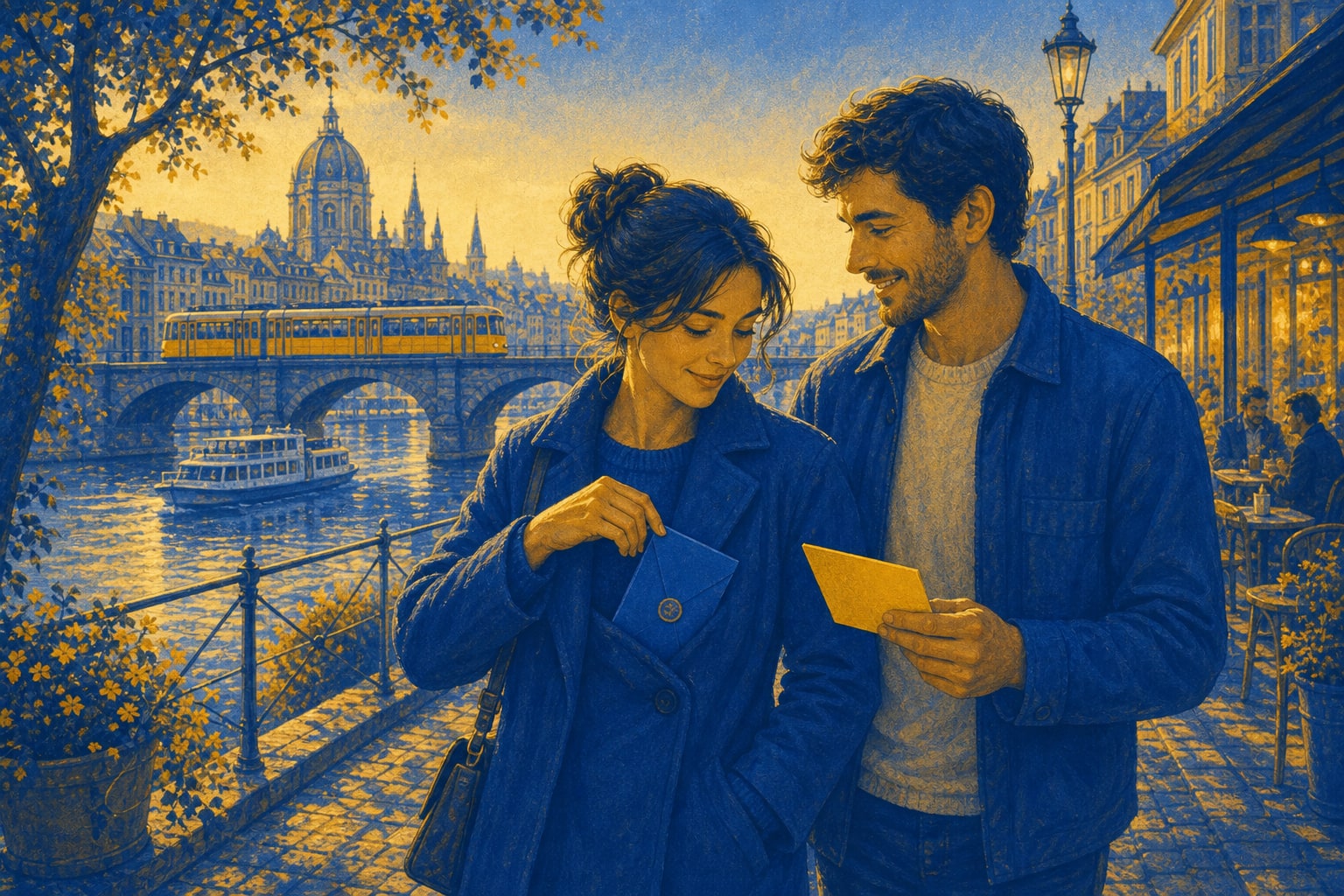 Editorial cover for The European Messenger Pocket That Sticks
