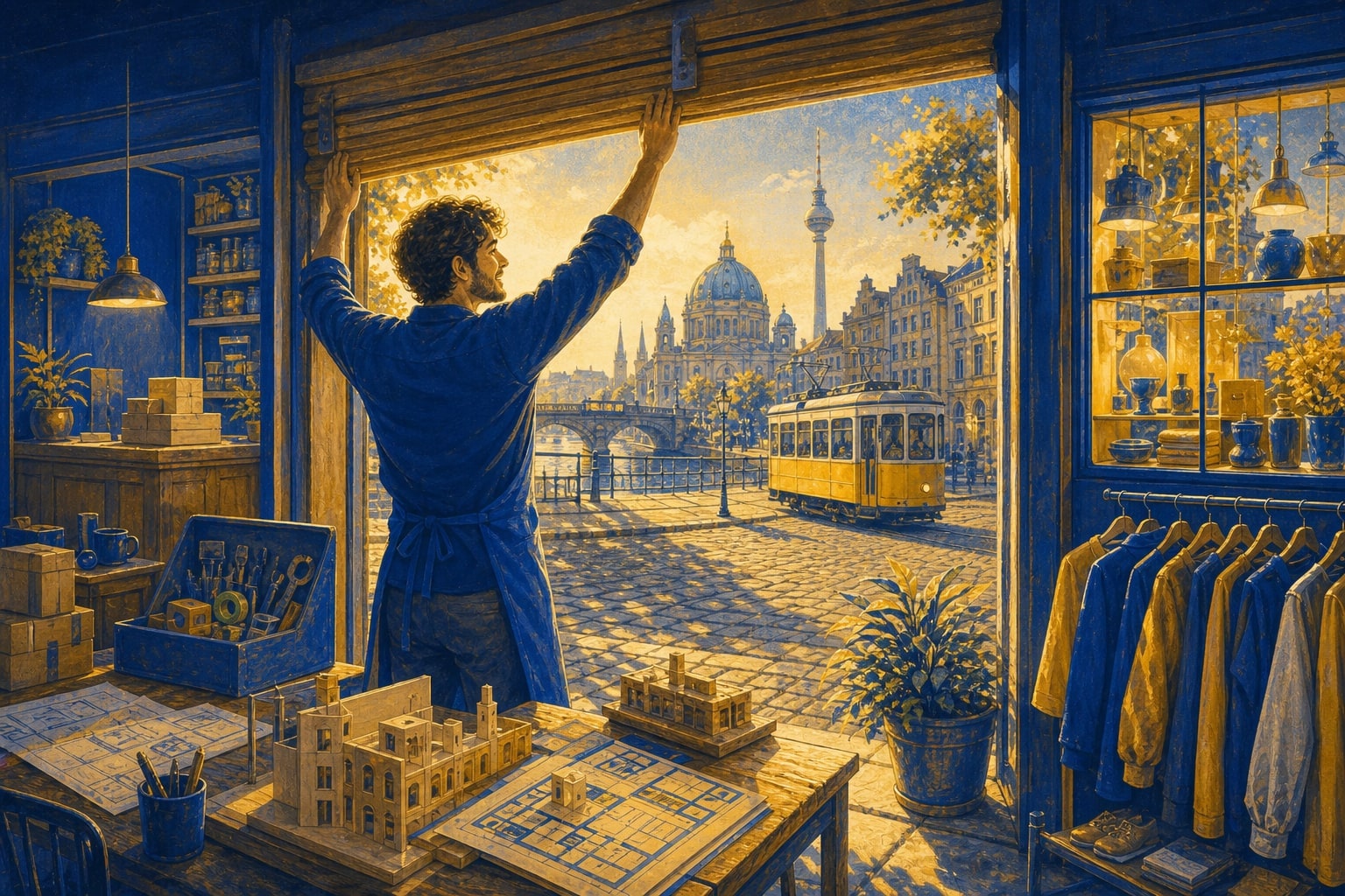 Editorial cover for The European Shop Shelf That Opens on Tuesday